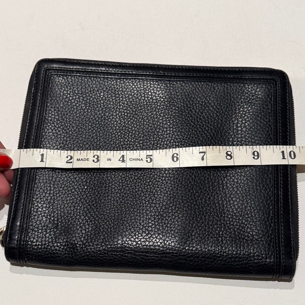 Burberry Black Leather IPad Case - Picture 4 of 5